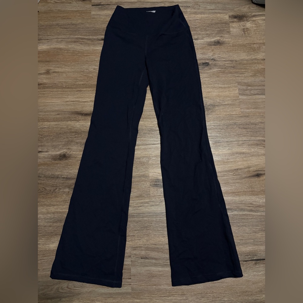 Garage Navy Flared Active Legging Size S - Picture 1 of 1